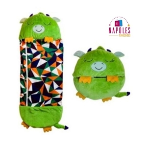 Saco dormir, almohada y peluche