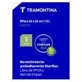 Bifera aluminio con revestimiento Satarflon, etiqueta de uso, Tramontina, Napoles Novedades