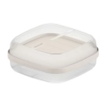 Contenedor doble para alimentos fríos, material polipropileno libre de BPA, Tramontina - Napoles Novedades