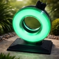 Foco solar con estaca, luz Rgb - color verde - Napoles Novedades