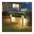 Foco solar con estaca, luz Rgb en el patio puesta de noche - Napoles Novedades