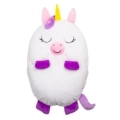 Saco de dormir unicornio blanco con almohada y peluche integrado, saco recogido. Napoles Novedades